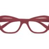 TWINS OPTICAL Occhiali da Lettura Orchidea rosso mattone