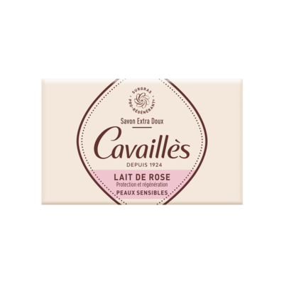 Cavaillès - Sapone Surgras Extra Delicato Latte di Rosa - 150g