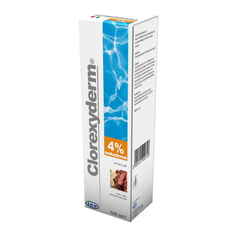 Clorexyderm - Soluzione per Animali 4% Schiuma 200ml