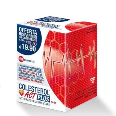 Colesterol Act Plus Forte - Integratore Controllo Colesterolo 60 Compresse