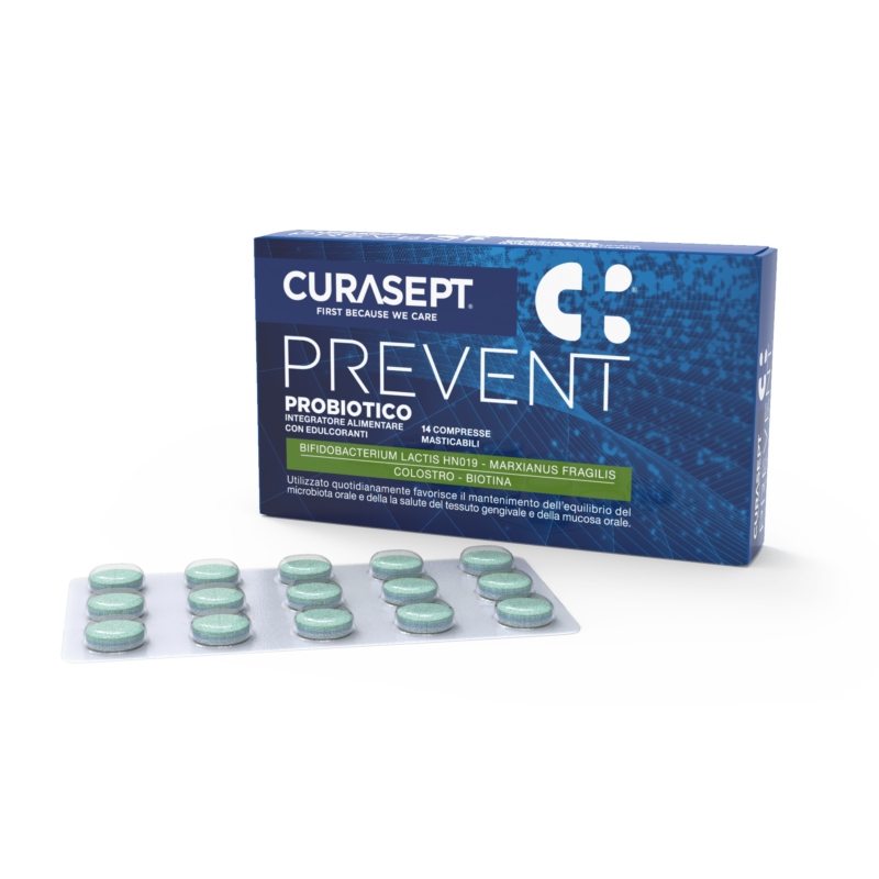 Curasept - Prevent Probiotico - 14 compresse