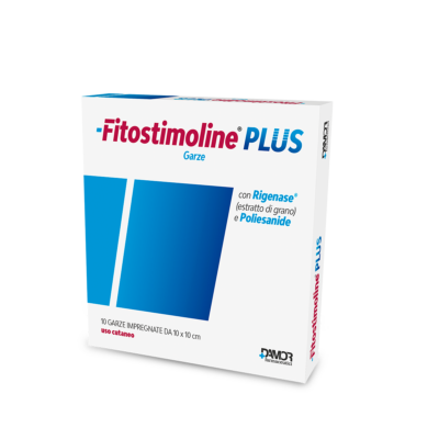 Fitostimoline - Plus Garze - 10 garze impregnate da 10x10cm