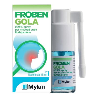 Froben - Gola 0,25% Spray per Mucosa Orale - 15ml