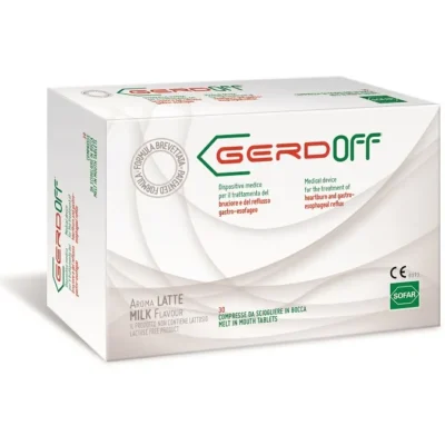 Gerdoff - Aroma Latte - 30 compresse da sciogliere in bocca