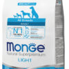 Monge - Natural Superpremium All Breeds Adult Light Salmone con Riso - 2,5Kg