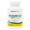 Natures Plus - Vitamina D3 5000 IU (125mcg) - 60 softgels