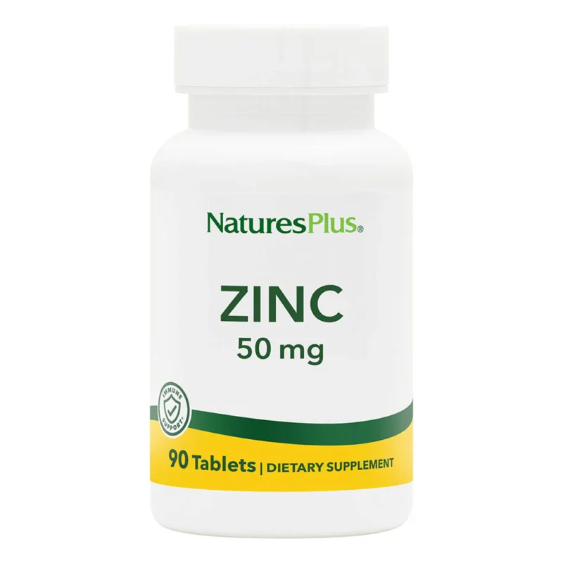 Natures Plus - Zinco 50mg - 90 compresse