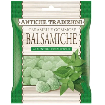 Antiche Tradizioni Caramelle Ripiene Balsamiche al Mentolo Eucaliptolo - 90g