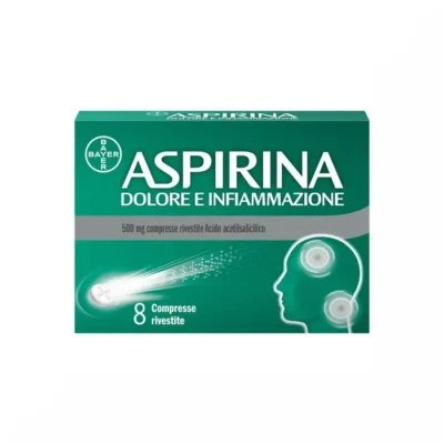 Aspirina Dolore e Infiammazione 500mg - 8 compresse rivestite