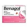 Benagol Gusto Fragola Senza Zucchero - 24 pastiglie