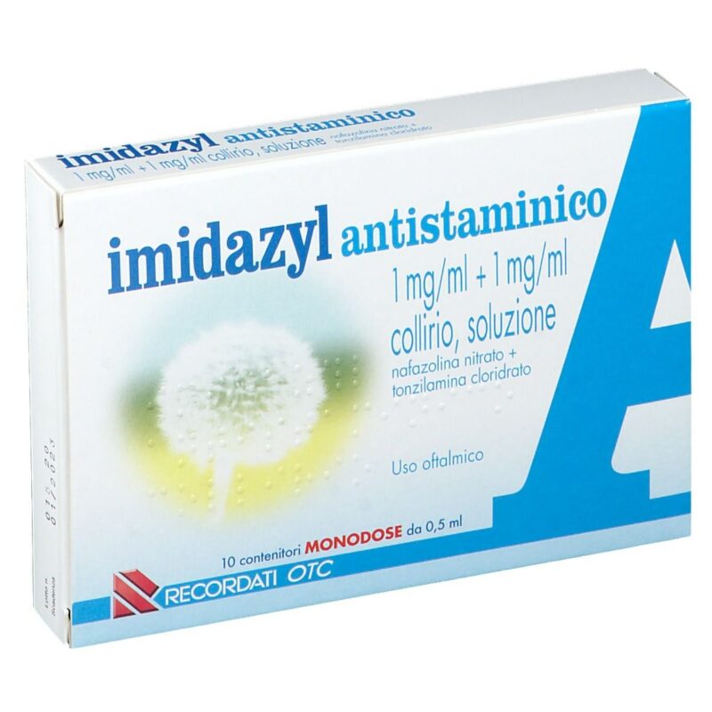 Imidazyl Antistaminico Collirio - 10 contenitori monodose da 0,5ml