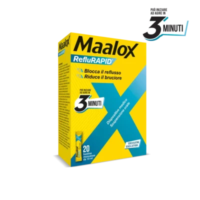 Maalox RefluRapid - 20 bustine monodose da 10ml