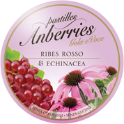 Pastilles Anberries Gola e Voce Ribes Rosso & Echinacea - 50g