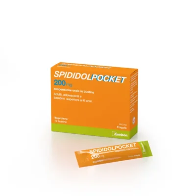 Spididol - Pocket 200mg Sospensione Orale in Bustina - 12 bustine