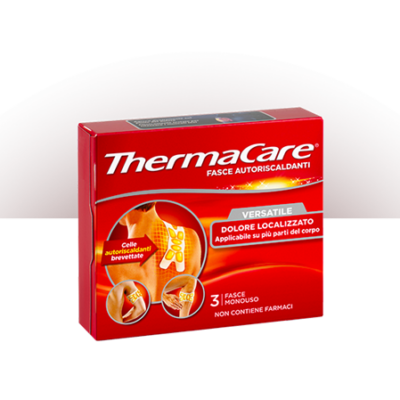 ThermaCare - Fasce Autoriscaldanti Versatile - 3 fasce