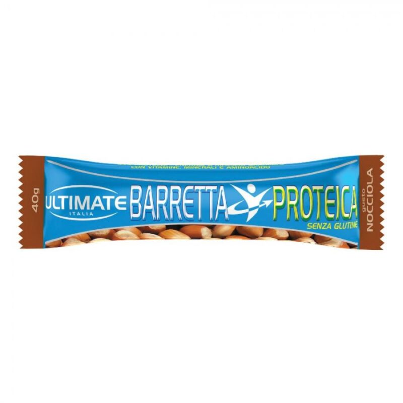 Ultimate Italia Barretta Proteica Nocciola - 1 barretta da 40g