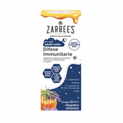 Zarbee's - Difese Immunitarie Adulti Notte Sciroppo - 120ml