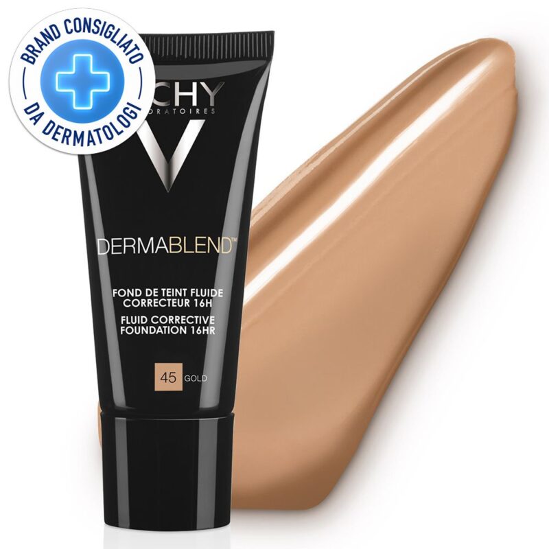 Vichy Dermablend Fondotinta Fluido 45 Gold - 30ml