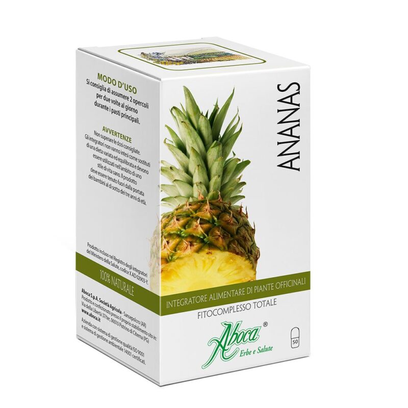 Aboca Ananas Integratore - 50 opercoli