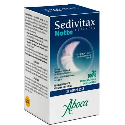 Aboca Sedivitax Advanced Notte Integratore - 27 compresse