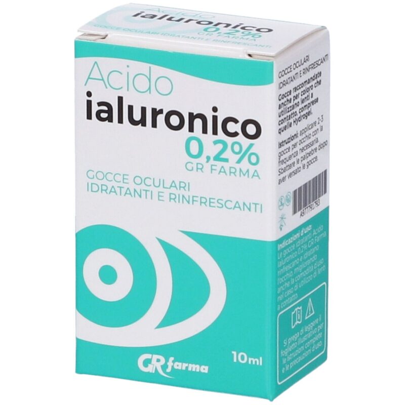 Acido Ialuornico 0,2% Gocce Oculari - 10ml