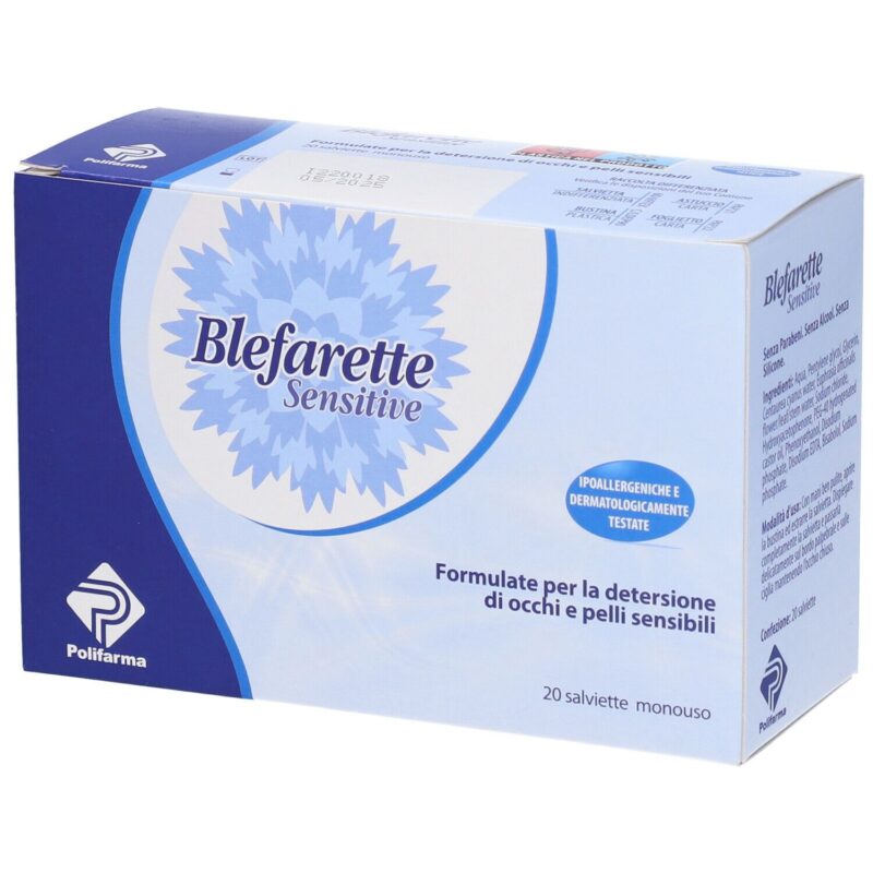 Blefarette Sensitive - 20 salviette monouso