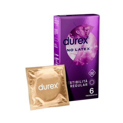 Durex No Latex Preservativi - 6 pezzi