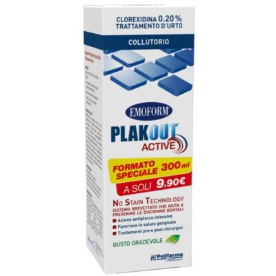 Emoform PlackOut Active Collutorio - 300ml