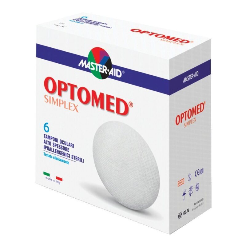 Master-Aid Optomed Simplex Tamponi Oculari - 6 pezzi