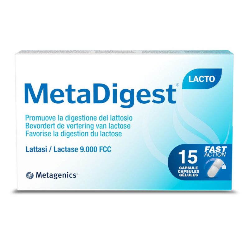 MetaDigest Lacto Integratore - 15 capsule