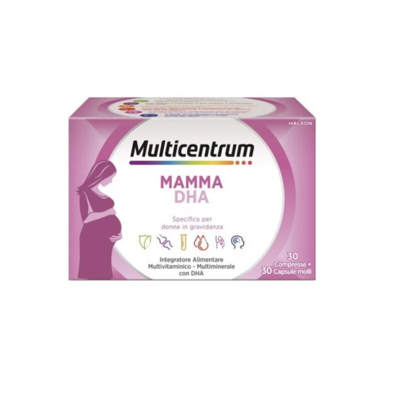 Multicentrum Mamma DHA Integratore - 30 compresse + 30 capsule molli