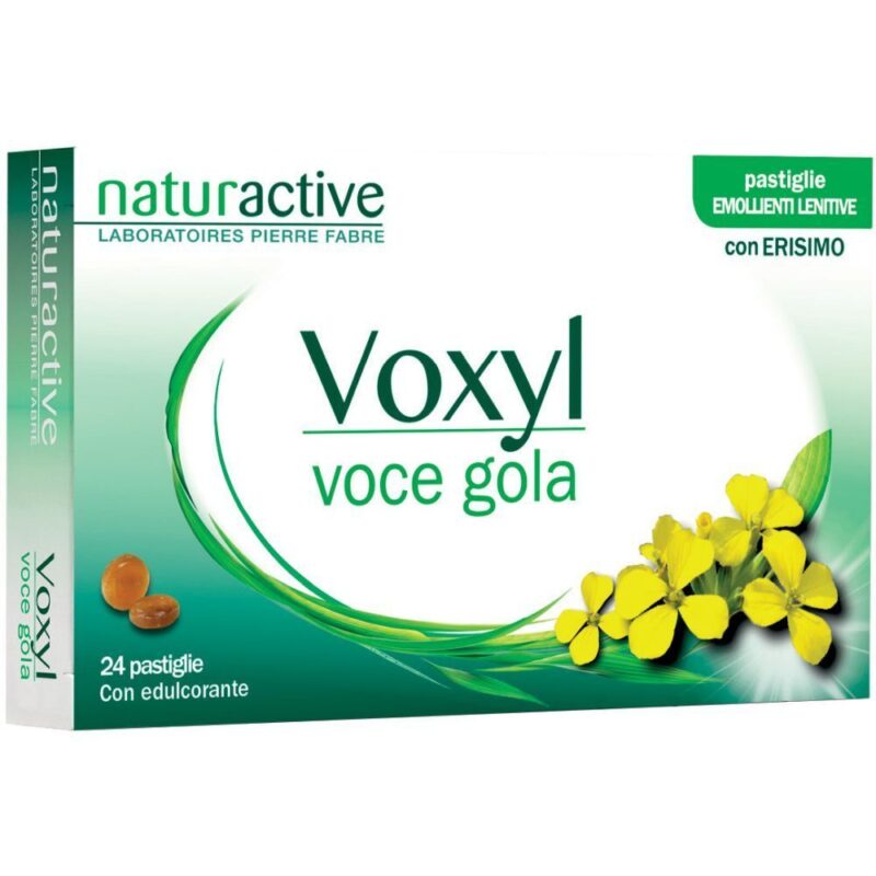 NutrActive Voxyl Voce Gola - 24 pastiglie