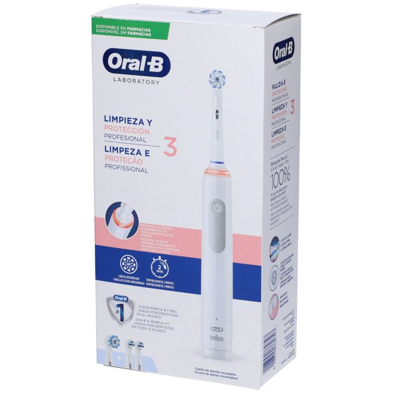 Oral-B Laboratory 3 - 1 spazzolino elettrico + 2 testine