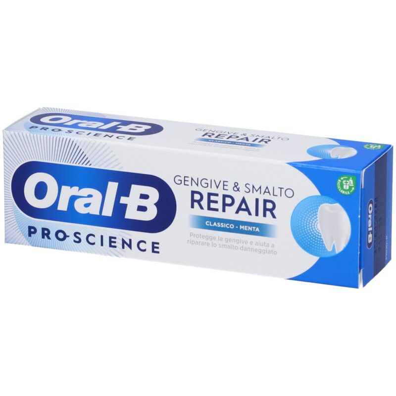 Oral-B Pro-Science Gengive & Smalto Repair Classico Menta Dentifricio - 75ml