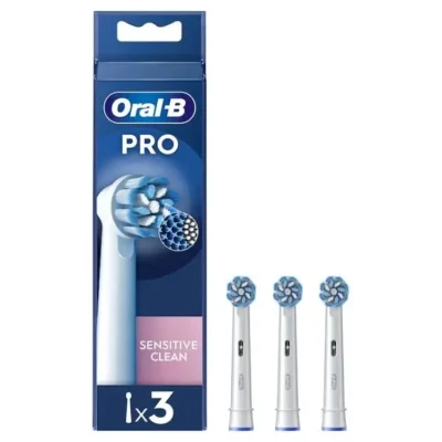 Oral-B Pro Sensitive Clean Testine di Ricambio - 3 pezzi