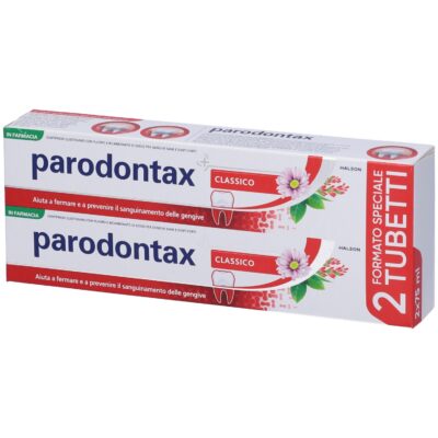 Parodontax Classico Dentifricio - 2 tubi da 75ml