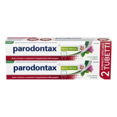 Parodontax Menta Fresca Dentifricio - 2 tubi da 75ml