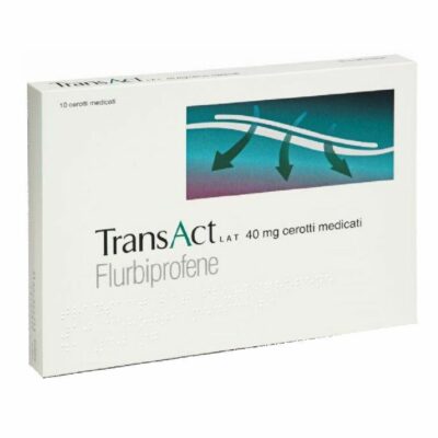 TransAct Lat 40mg - 10 cerotti medicati