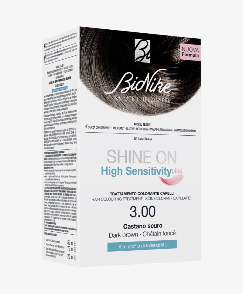 Bionike Shine On High Sensitivity Plus - 3.00 Castano Scuro