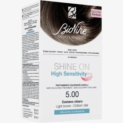 Bionike Shine On High Sensitivity Plus - 5.00 Castano Chiaro