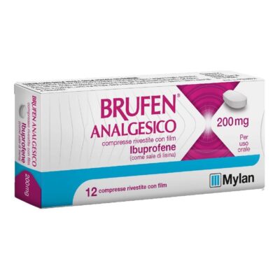 Brufen Analgesico 200mg - 12 compresse rivestite con film