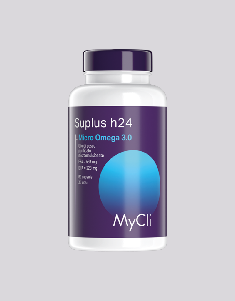 Mycli Suplus h24 Micro Omega 3.0 Integratore - 60 capsule