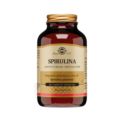 Solgar Spirulina - 80 capsule vegetali