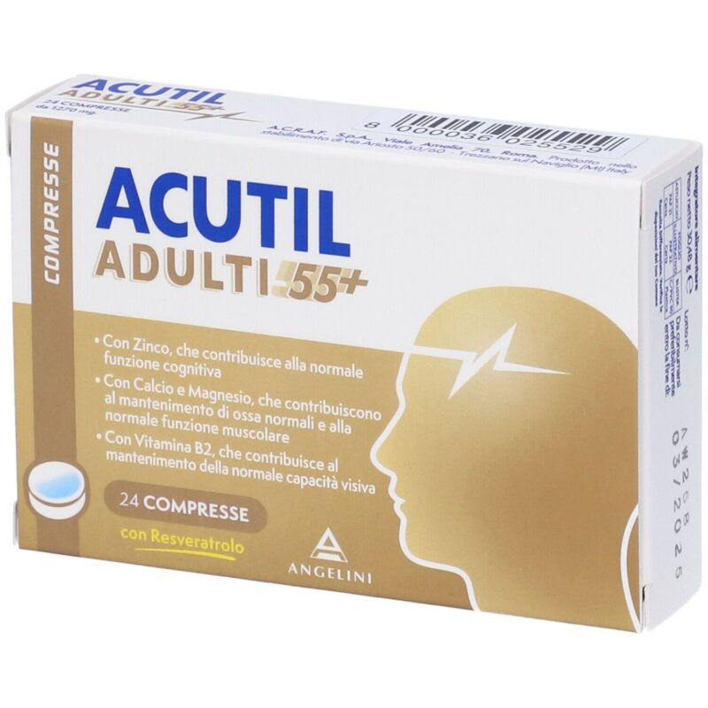 Acutil Adulti 55+ - 24 compresse