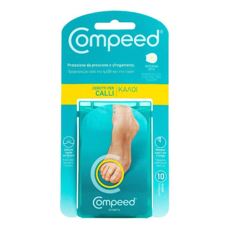 Compeed Cerotti per Calli Interno Dita - 10 pezzi