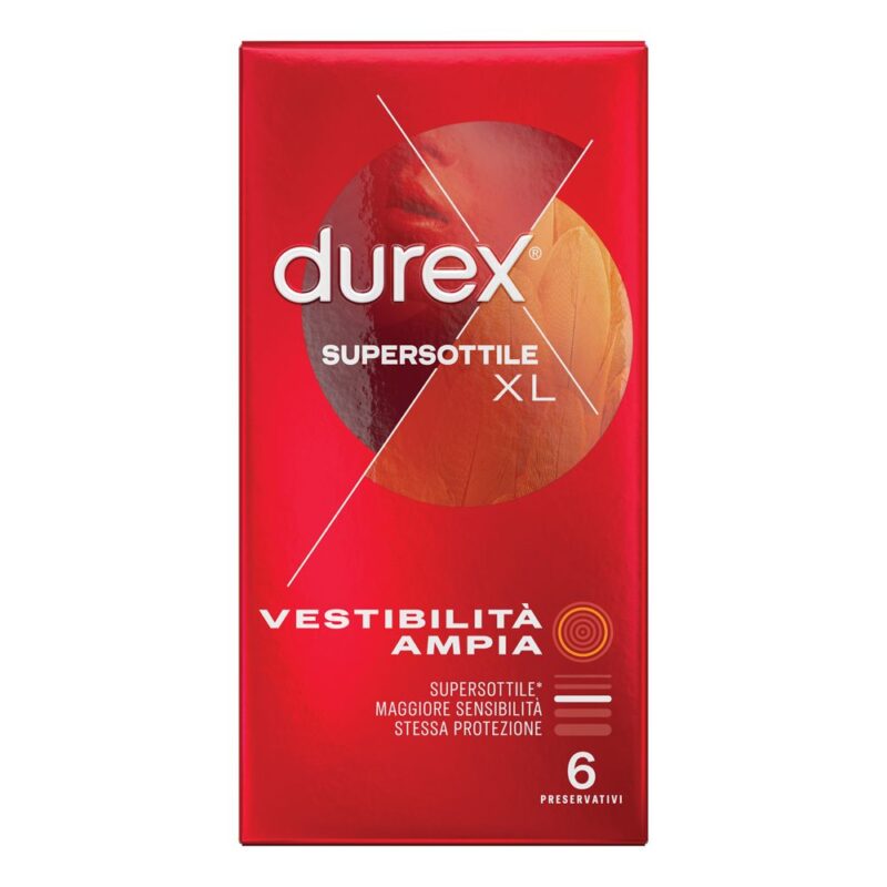 Durex Supersottile XL - 6 pezzi