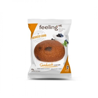 Feeling Ok Sandwich Cocoa +Fibre - 40g