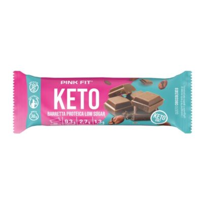 Pink Fit Keto Cioccolato - 1 barretta da 30g