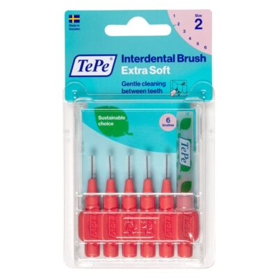 TePe Interdental Brush Extra Soft 2 Scovolini - 6 pezzi