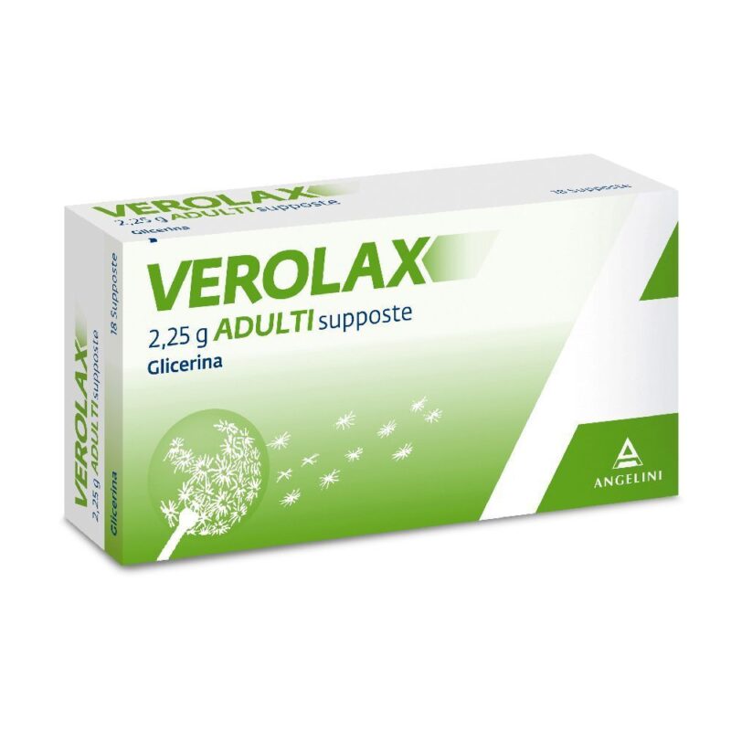 Verolax 2,25g Adulti - 18 supposte